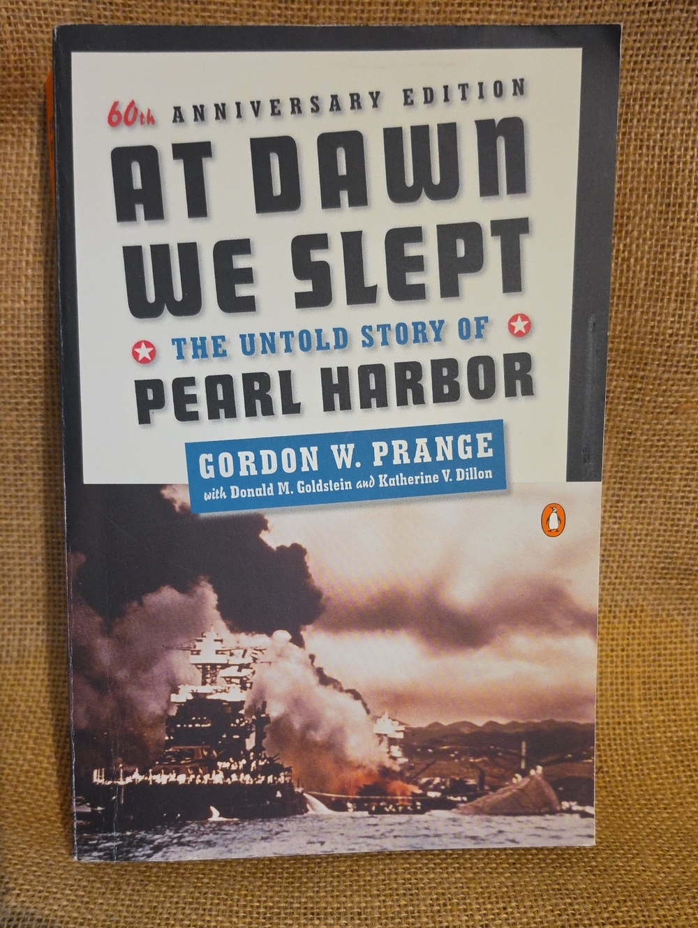 Book on Burl Background